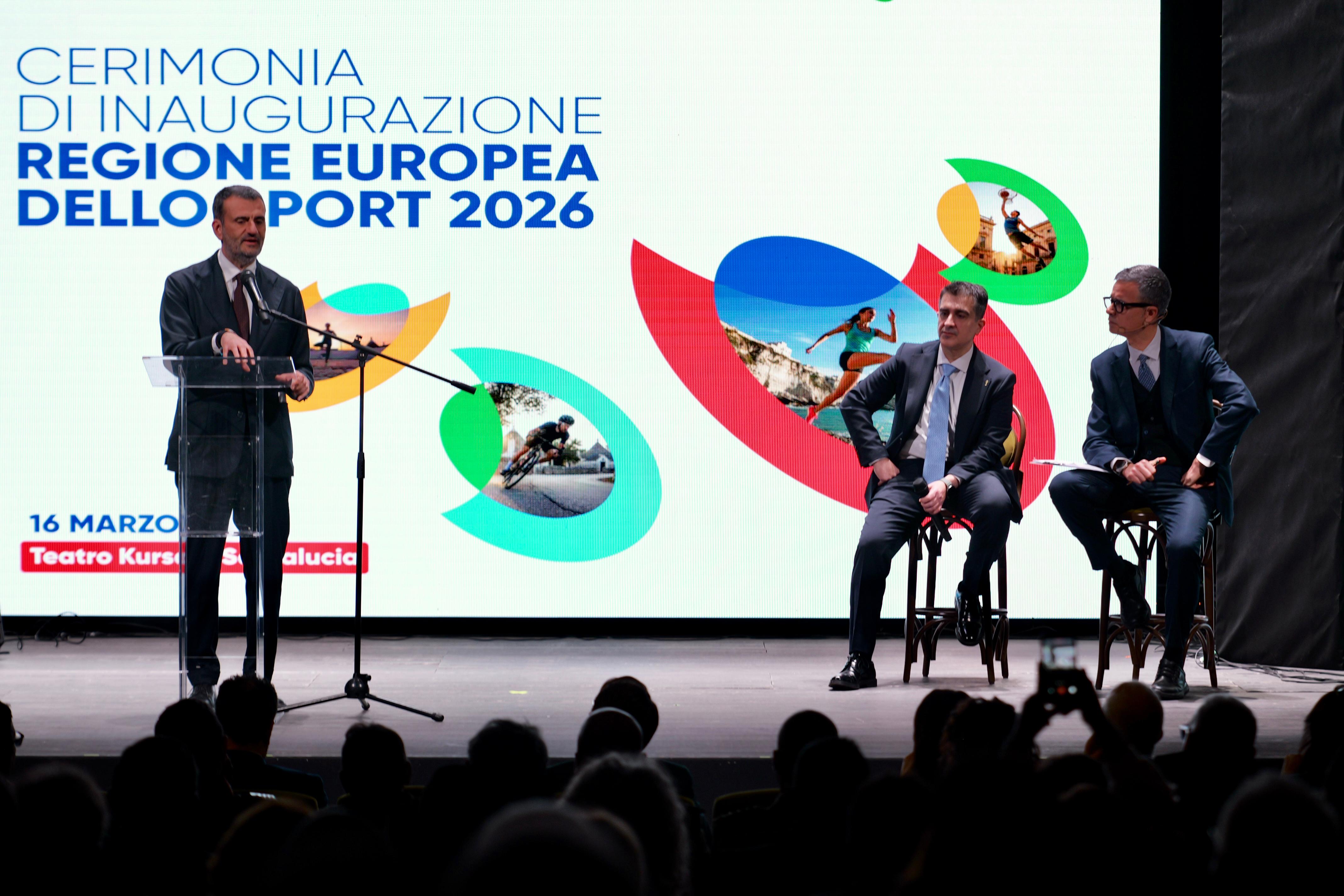 Puglia Regione Europea dello Sport 2026: Decaro, “Lo sport deve essere un diritto per tutti”