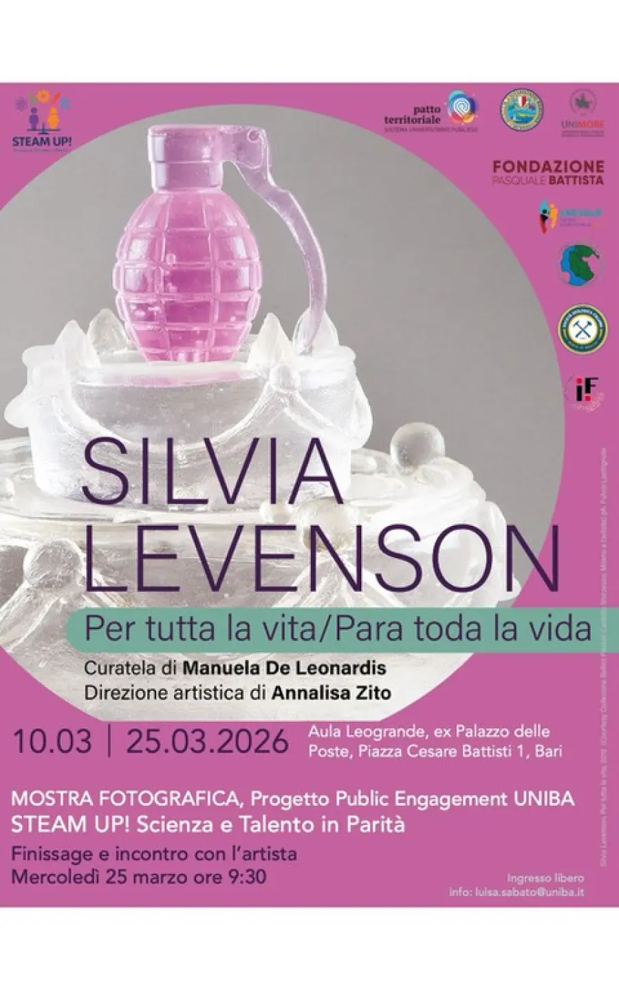 STEAM UP! all’Università di Bari, un evento per promuovere la parità nelle discipline scientifiche